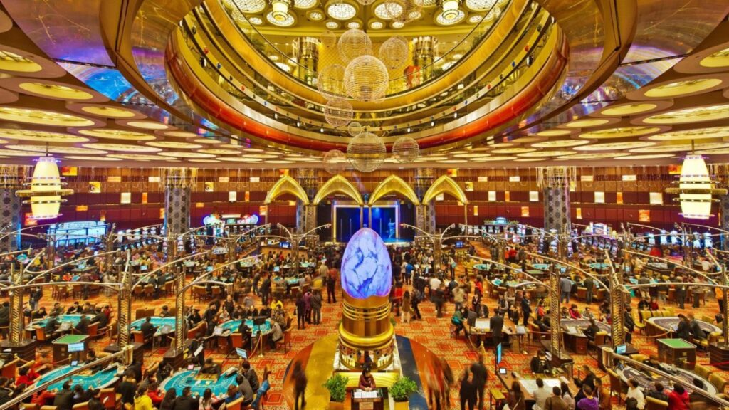 Grand Lisboa casino interior luxury design