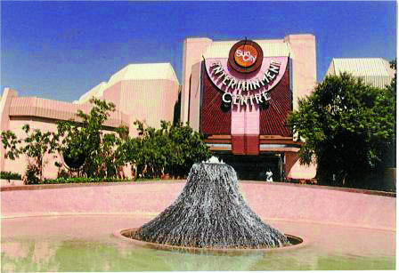Historic Sun City casino African-style architecture