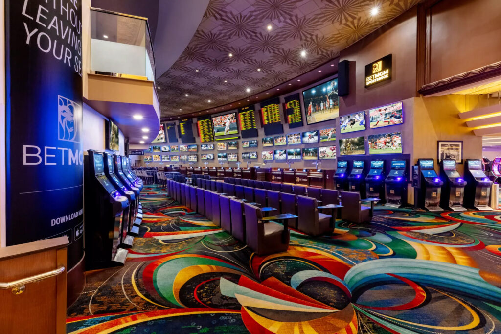 Modern MGM Grand casino gaming hall