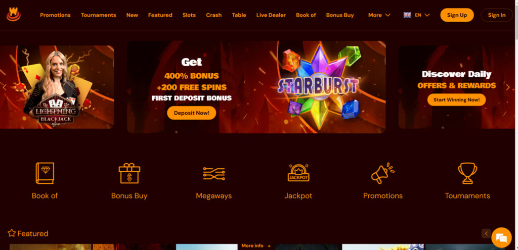 Discover Spins Castle Casino
